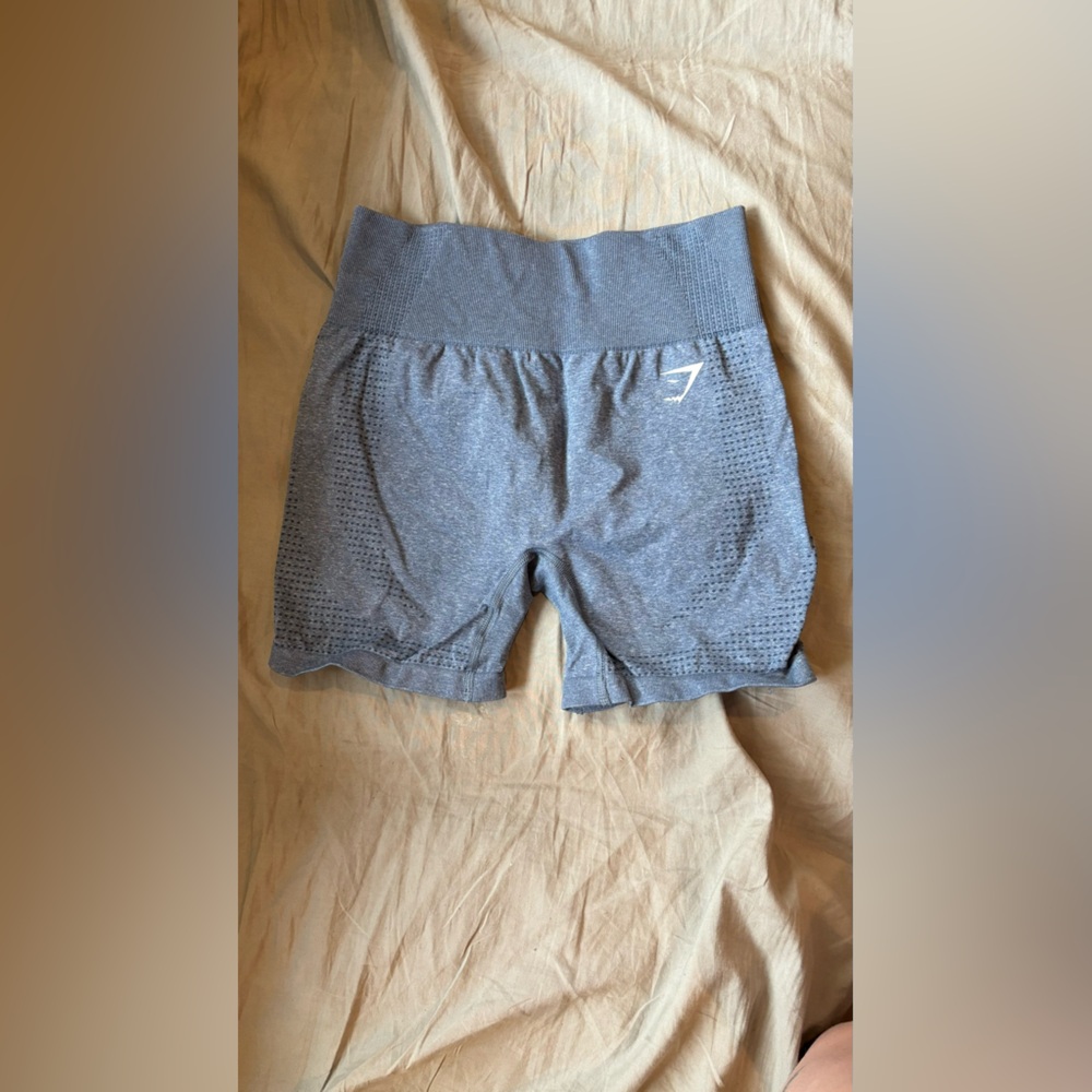 Gymshark Vital Seamless 2.0 Shorts - Evening Blue Marl
